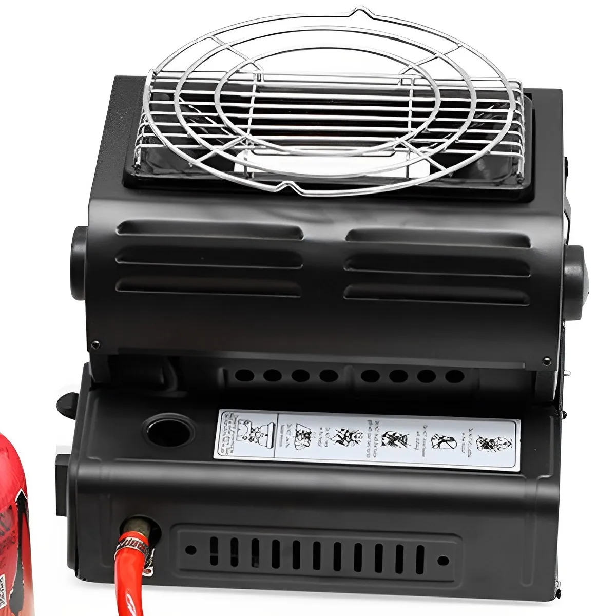 New Outdoor Butane Fuel Heater Camping Space Heaters 2 in1 Portable Gas