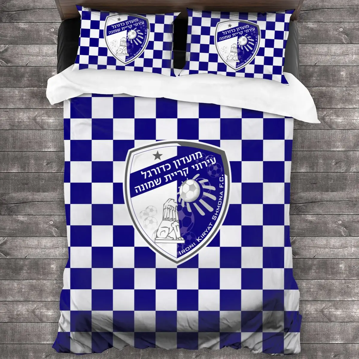 Israel Hapoel Ironi Kiryat Shmona Fc Bedding Set Duvet Cover Pillowcases Comforter Bedding Sets Bedclothes duvetcover set