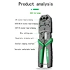 LAOA Professional network crimping pliers 5/6/7 crimping pliers crystal head network pliers set household crimping network cable 2