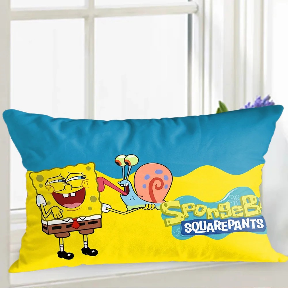 Dekorative Kissenbezüge, Kawaii S-Spongebobs Weihnachtskissenbezüge, Schlafkissenbezüge, Heim- und Dekoration, Wohnzimmer