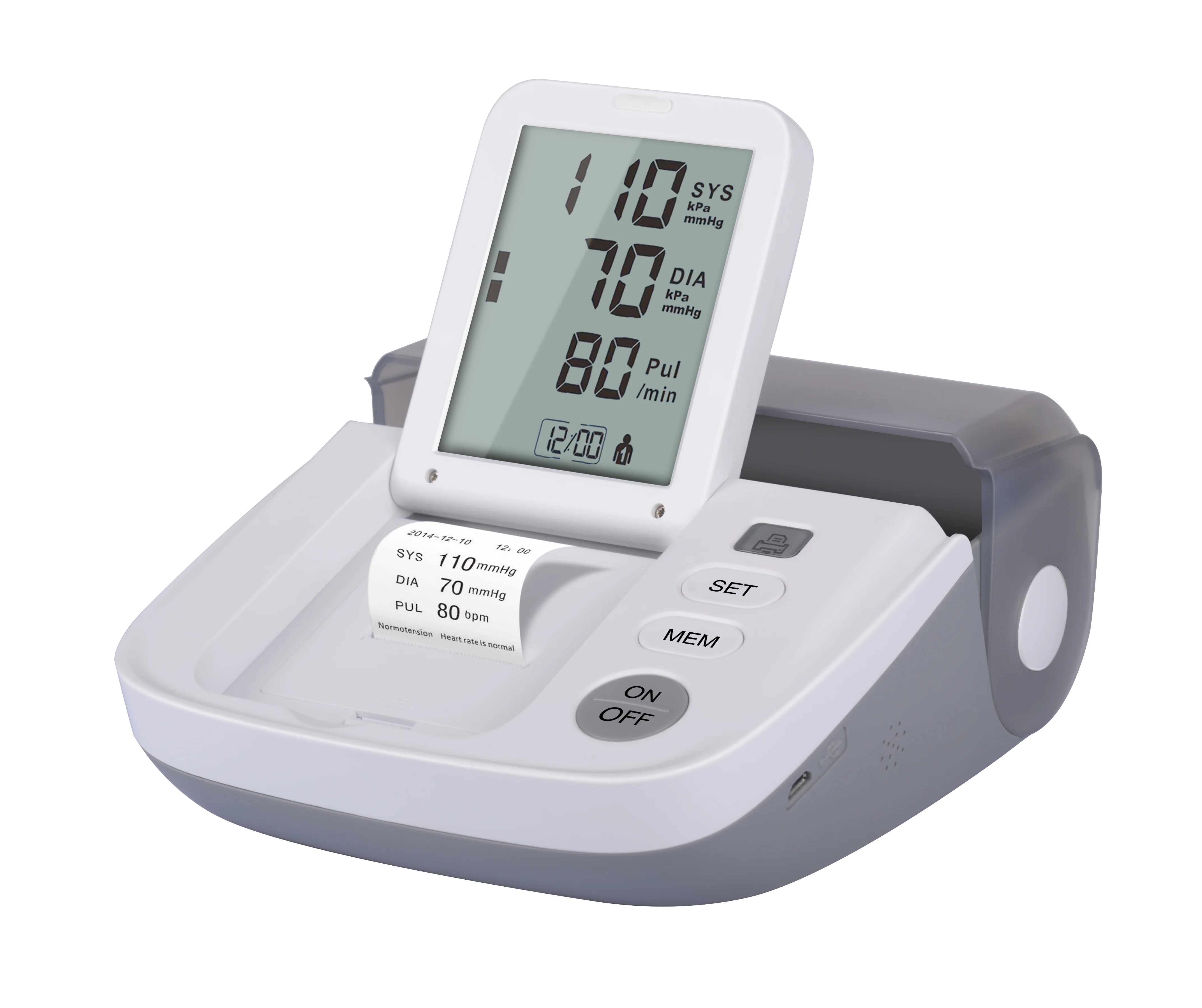 TaoQi Upper Arm Blood Pressure Monitor, Digital BP Machine for Home Use, 2  Users