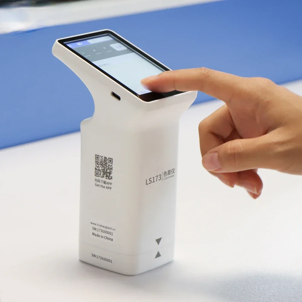 Portable Colorimeter LS173 LS172 Portable Multifunctional Colorimeter With Touch Screens Color Analyzer Lab Values Indication for Car Paint Ceramic