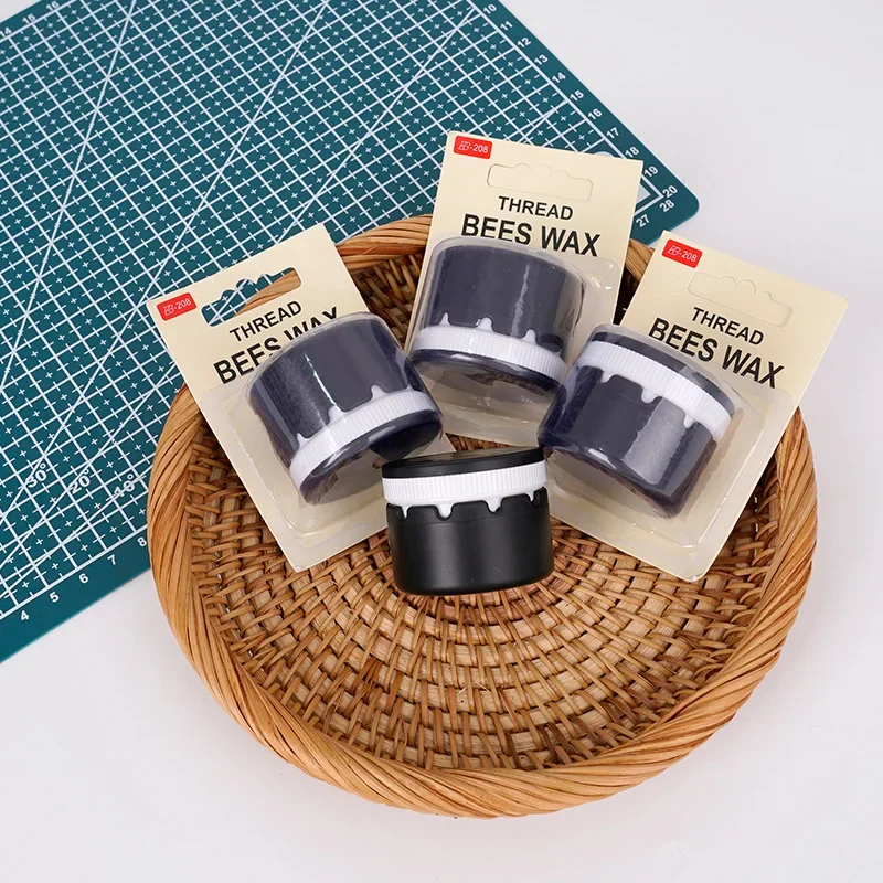 Thread Wax Tool Rotary Thread Wax Macaron Series With Cover