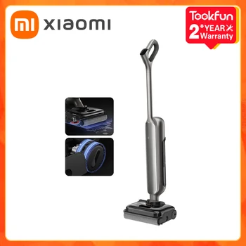XIAOMI MIJIA Wet Dry Vacuum Cleaner 4 Max Home Appliance Cordless Vertical Washing Vacuum Cleaner Upright Handheld Dust Machine