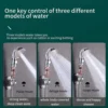 Bathroom 3 Modes High Pressure Adjustment Ionic Mineral Anion on/Off Switch Button Water Saving Handheld Shower Head  Accessory 6