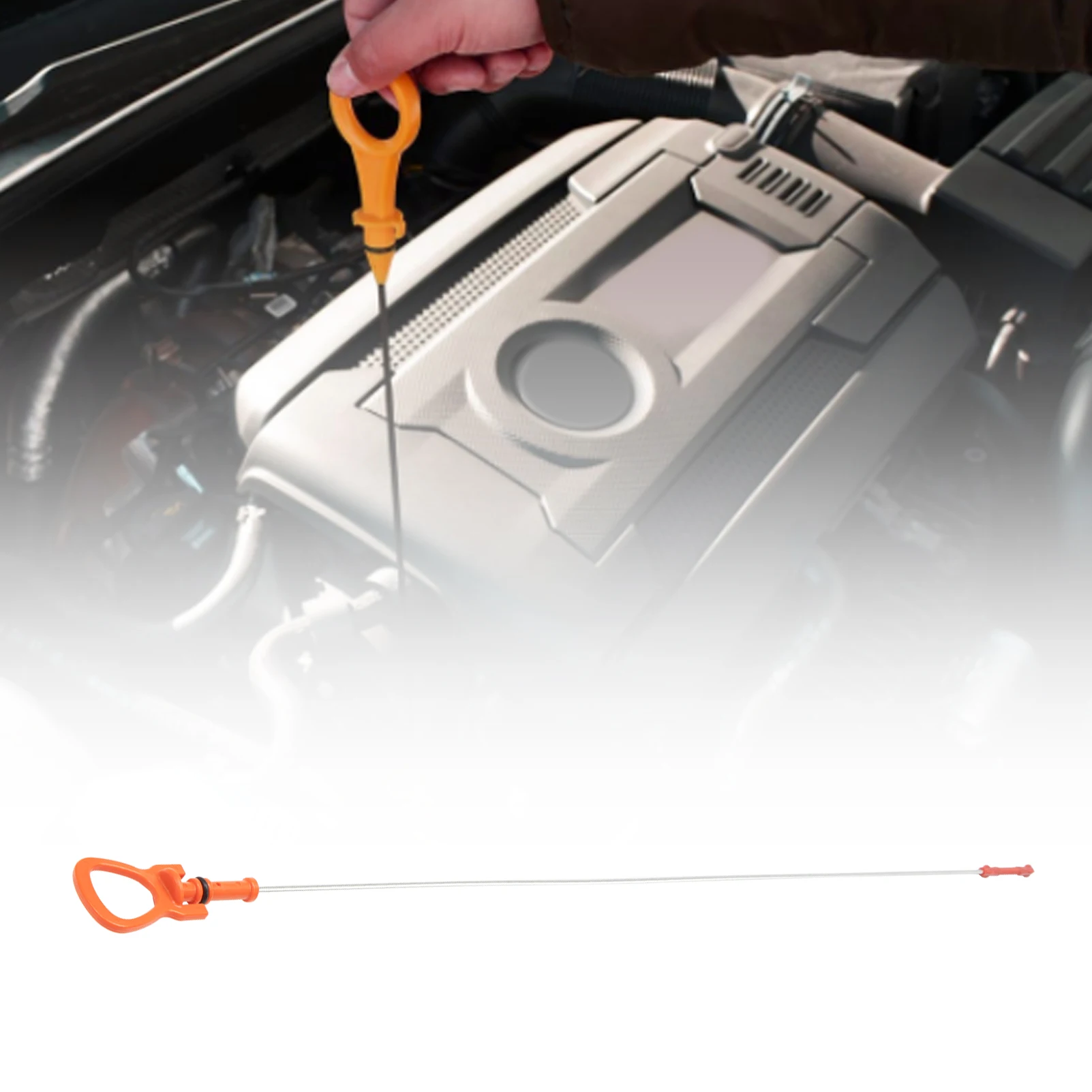 Oil Dipstick 271010800164 Compatible with 2012-2015 Mercedes-Benz C250