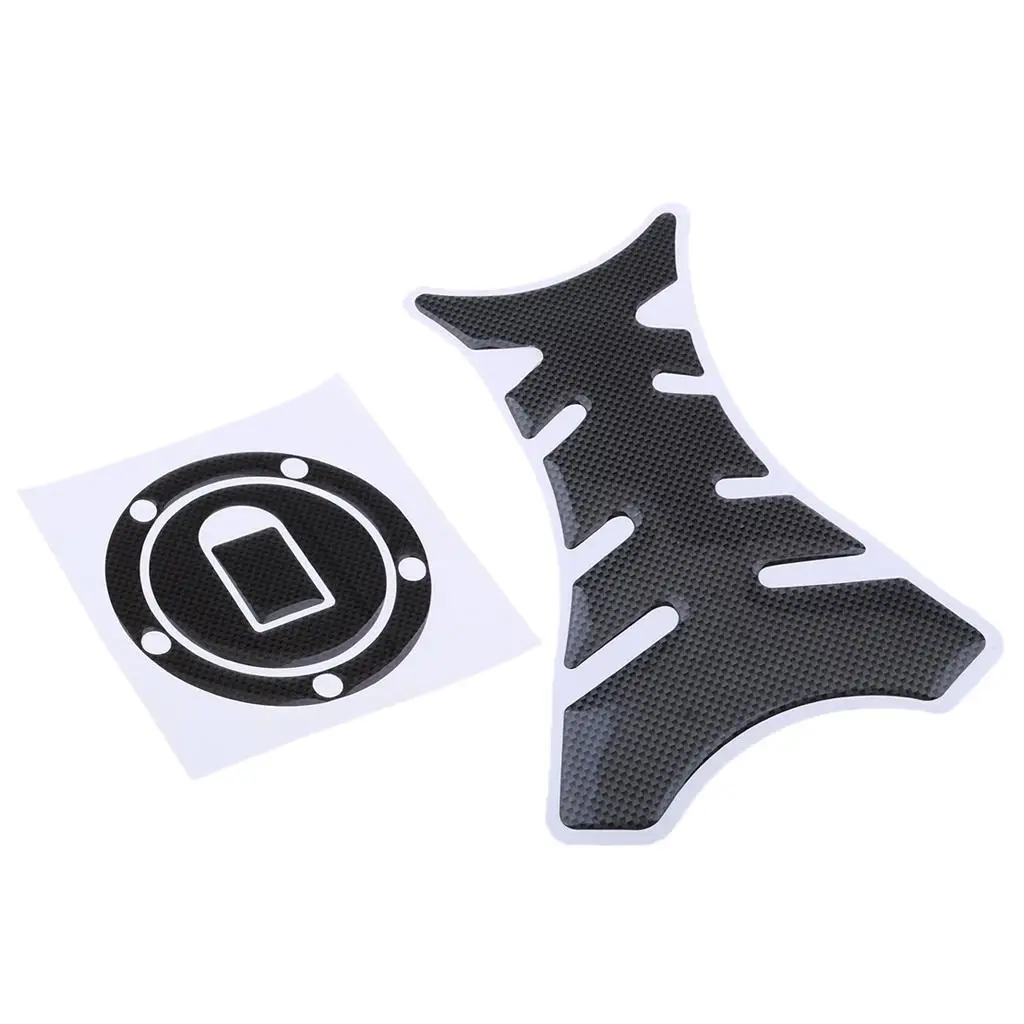 

3D Rubber Gas Tank Pad Protector Decals Sticker for Honda Yamaha
