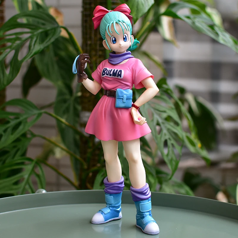 

New Anime Dragon Ball Bulma Figures Bulma Glitter & Glamours Tenkaichi Budokai Action Figures PVC Collection Model Toys Gifts