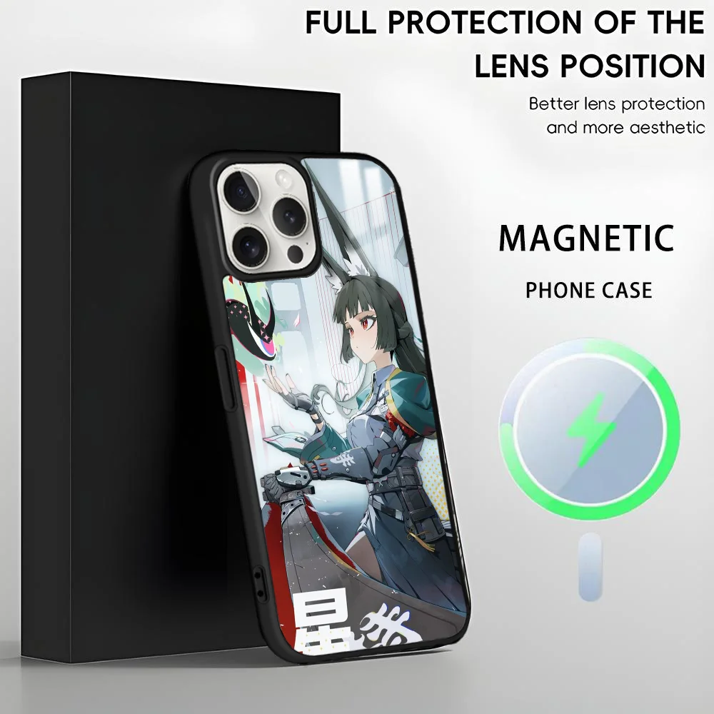 Miyabi Hoshimi Magnetic Magsafe Wireless Charging Phone Case