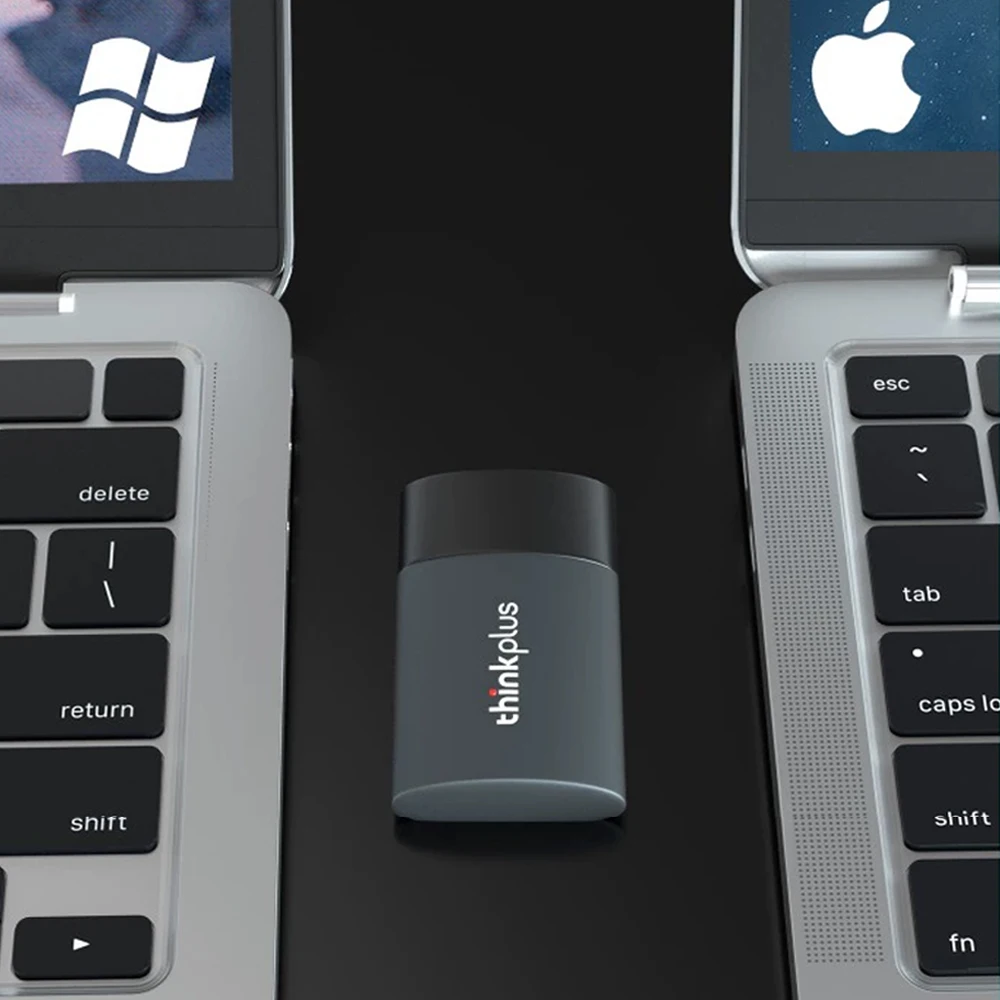 Ssd Portátil Lenovo-thinkplus Unidade de Estado Sólido Usb 3.1 Tipo-c Interface de Alta Velocidade Computador Móvel Externo Us202 512gb 1tb 2tb - Imagem 6
