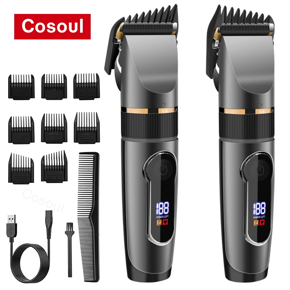 Hair Clipper Electric Hair Cutting Machine Husband Trimmer for Man Shaver Barber Professional Beard Trimmer Cutter