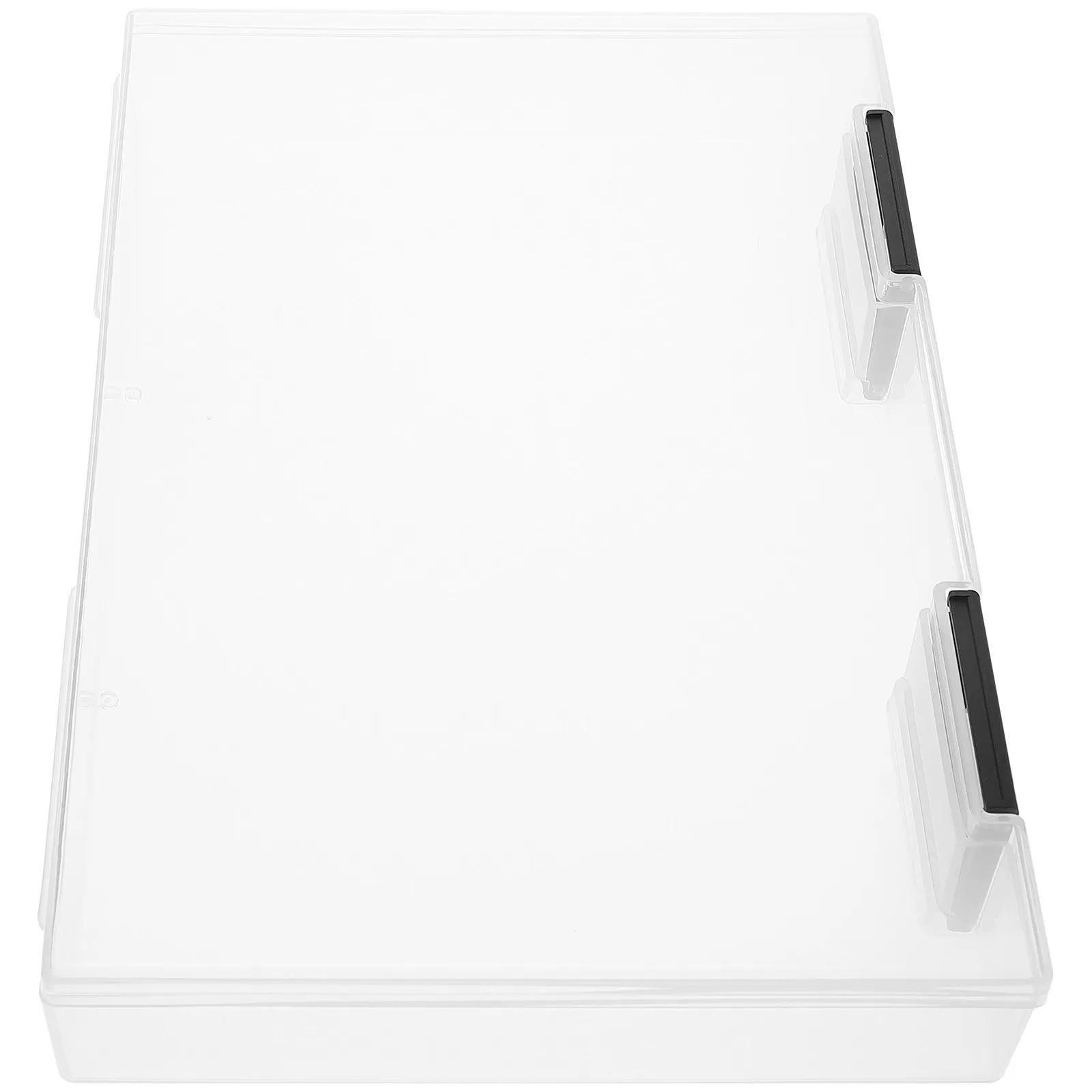 1Pcs A5 문서 파일 보관 상자 사무실 연구용 경량 플라스틱 주최자 종이 홀더 파일링 케이스 보관 상자