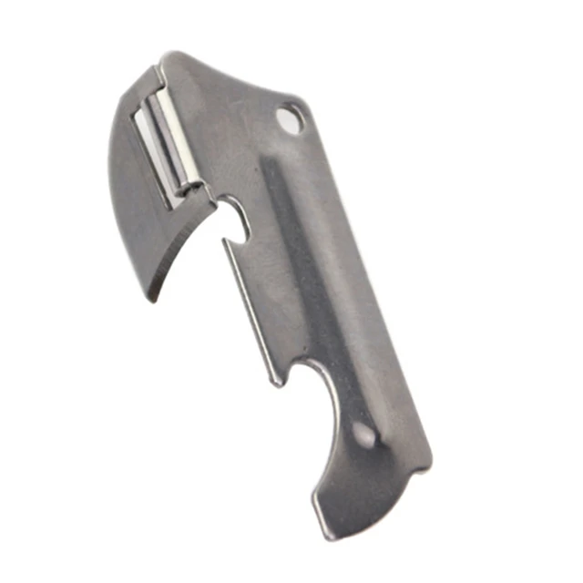 Stainless Steel Multifunctional Can Opener Folding Mini Bottle Opener Small  Simple Can Opener