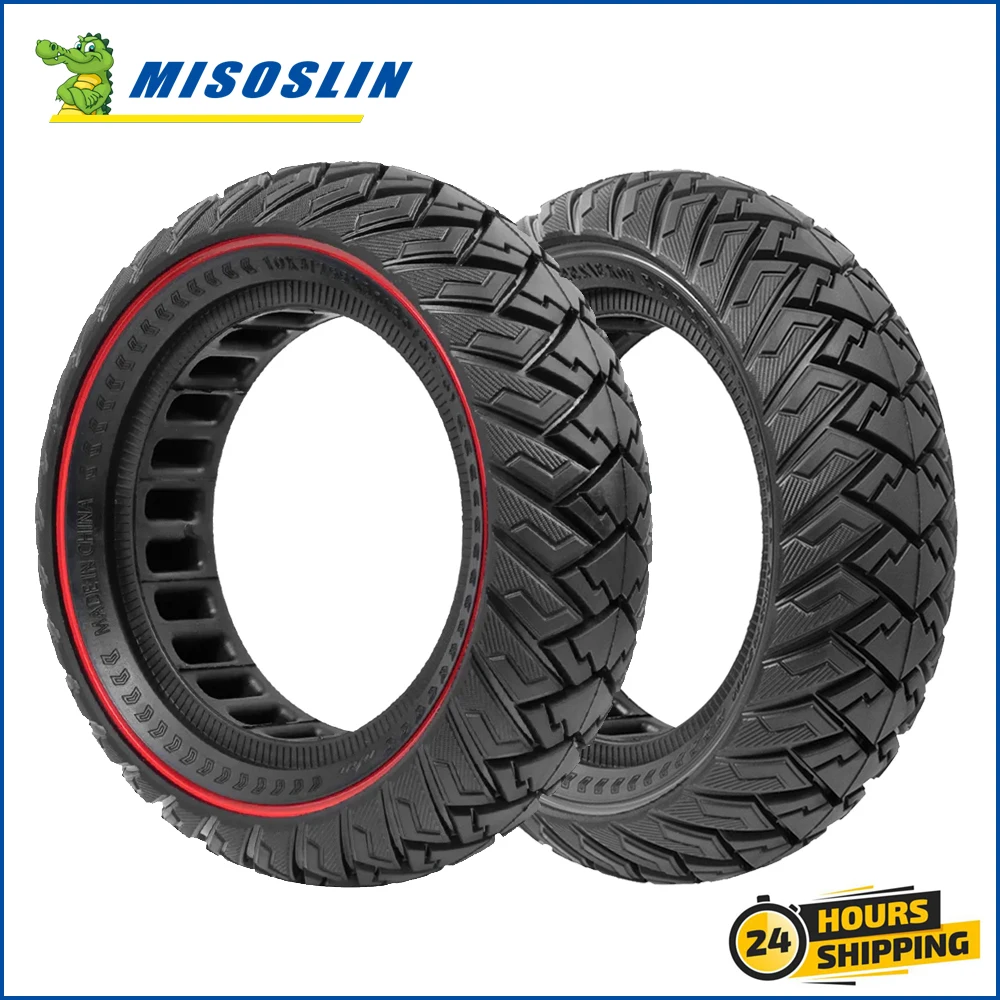 

10 Inch Solid Tire for KUGOO M4 Pro / VSETT10+/Zero 10X/Kaabo Mantis Electric Scooter Wheel 10*3 /255*80(80/65-6) Tyre Parts