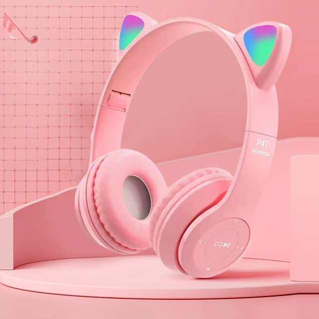 Glow Light Wireless Over-Ear Headphones 2