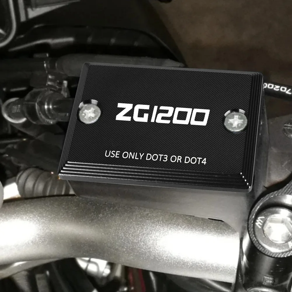 Motorcycle CNC Front Brake Reservoir Fluid Tank Cover Oil Cup Cap FOR KAWASAKI CONCOURS ZG1000 1992-2006 , VOYAGER XII ZG1200