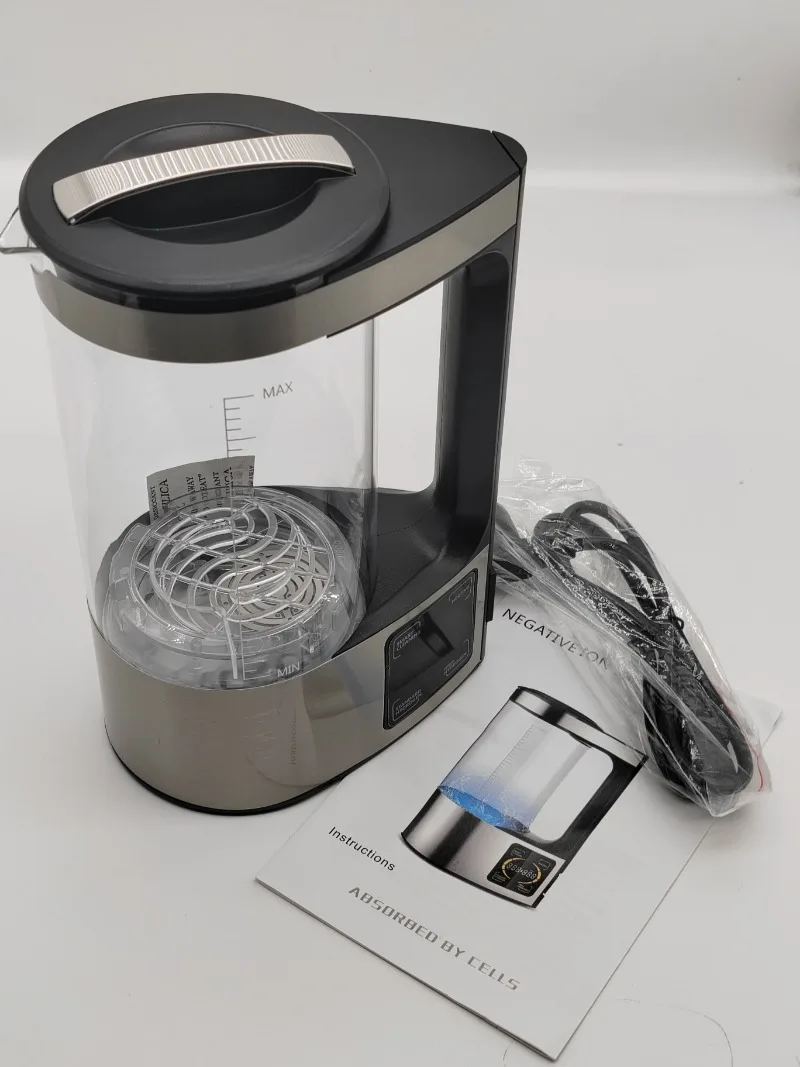 V8 Hydrogen Rich Water Maker Constant Temperature 2000ML Hydrogen Water Pitcher Maker Machine Microelectrolysis Anti Aging 6