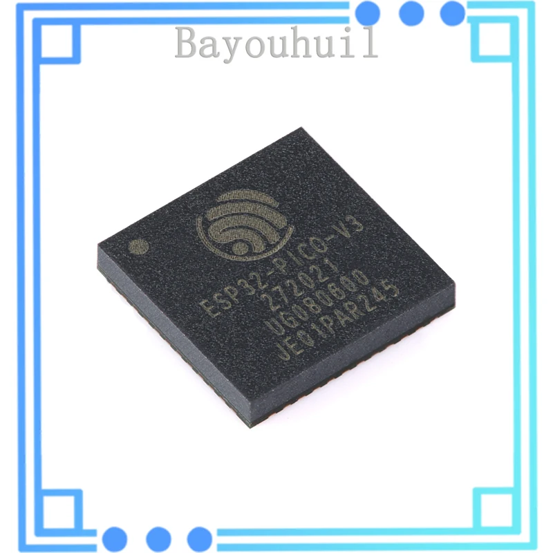 

10PCS ESP32-PICO-V3 LGA-48 Wi-Fi+Bluetooth Dual-mode 4MB Flash 32-bit Dual-core MCU Chip