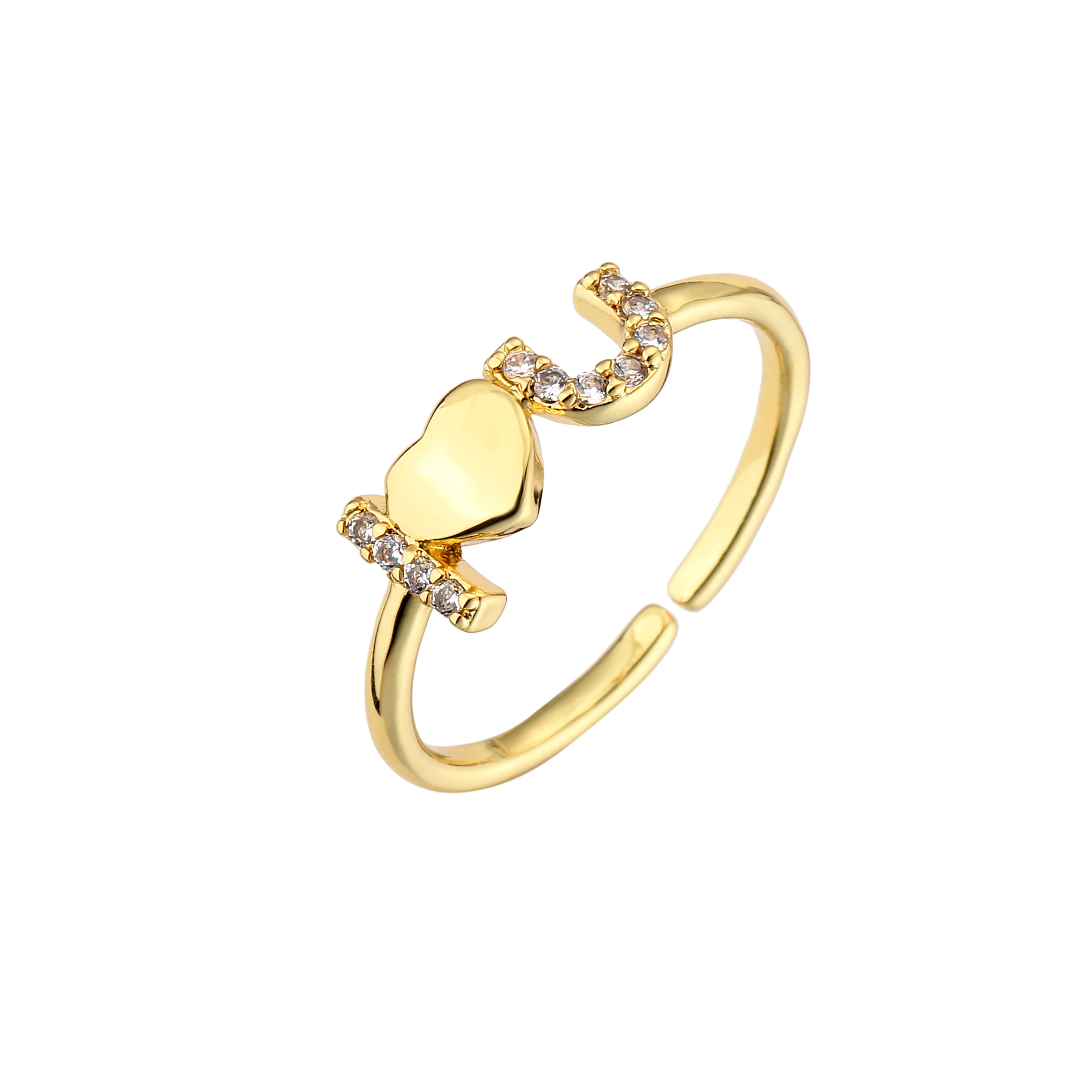 Bague d'amour pour Femme, Lettre d'amour, Nouvelle Mode, Offre Spéciale 💝