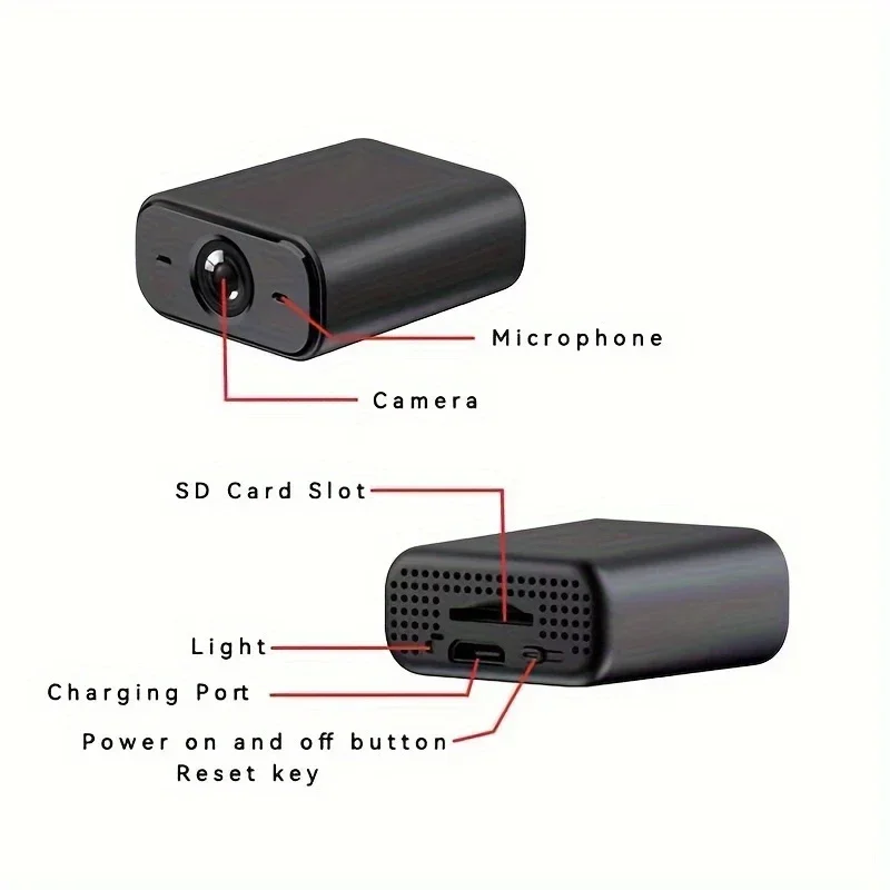 X6 V720 Home Surveillance Mini Camera Wireless Wifi Connect Mobile