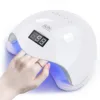 LINMANDA SUN5 Nail UV LED Lamp Nails Dryer Gel Nail Polish With 4 Timers Automatic Sensor LCD Display Professional Nail Lamp 6