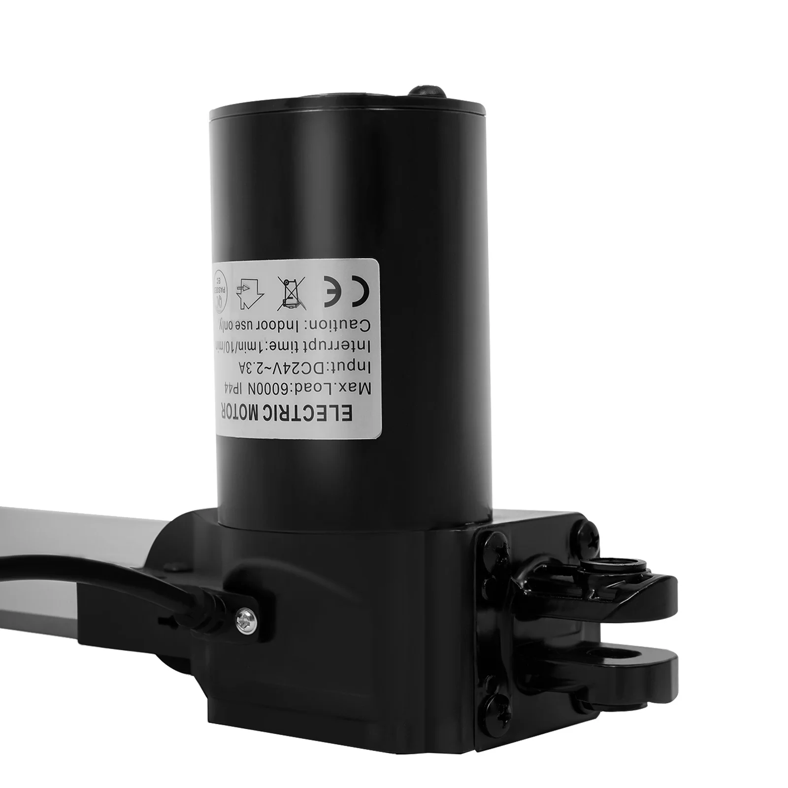230 mm 6000 N elektrischer Linearantrieb 38–61 cm Liege-Ersatzmotor-Aktuator-Kit Pro DC 24 V für Heimwerker – Detail 10