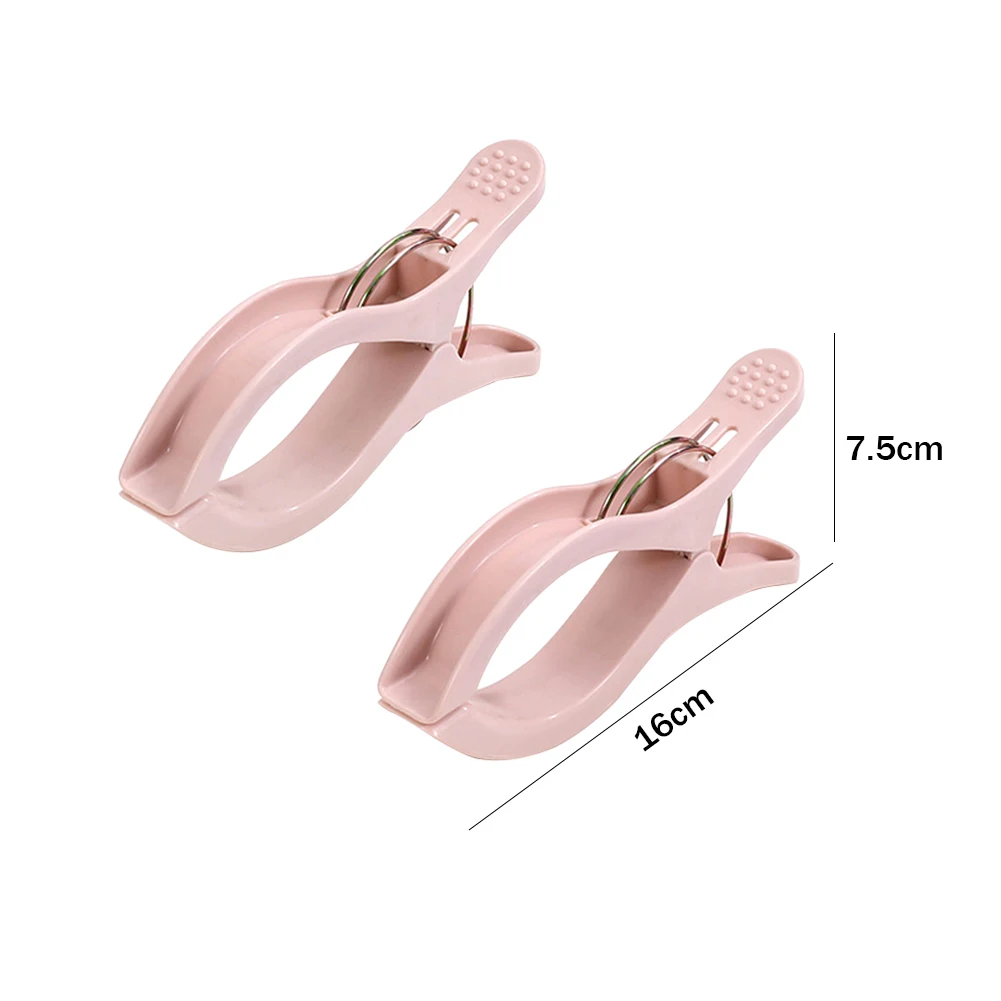 2pcs Windproof Fixing Clip Embroidery Handmade Plastic Non Slip Clamp Accessory
