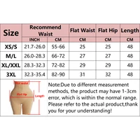 Shorty gainant amincissant pour femme, taille haute, avec crochets, effet ventre plat et rehausseur de fesses 4