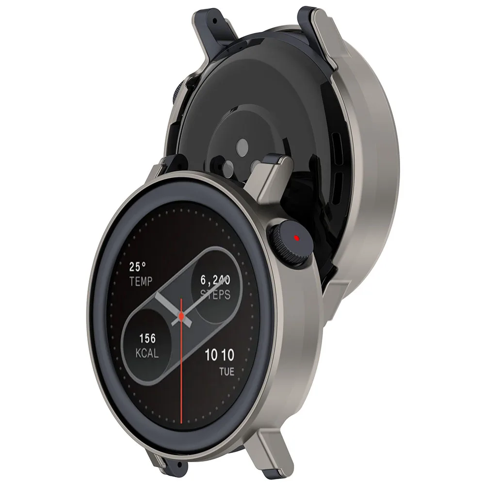 Sleek PC Hollow Case Protector for Smart Watch - Durable Protective Shell Cover