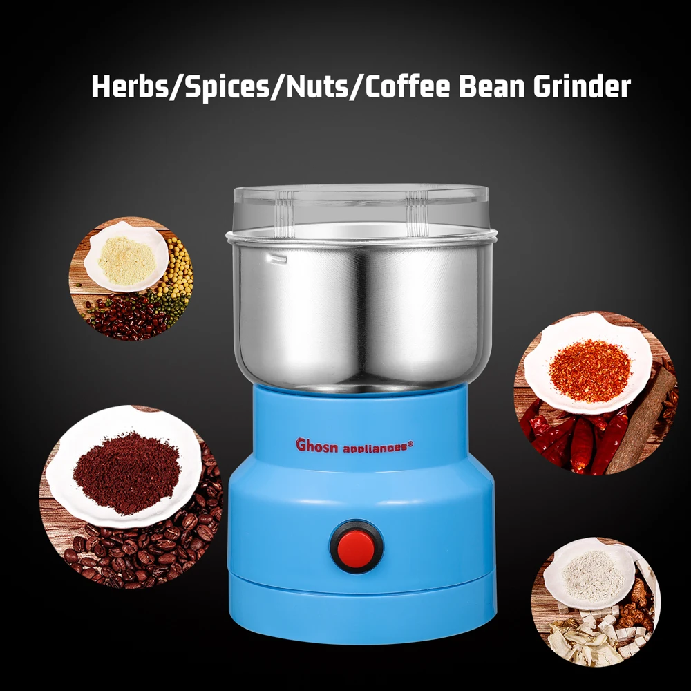 Multifunction Grains Spices Grinder Cereals Coffee Dry Food Chopper