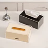 【EpeiusHome】 Acrylic Tissue Box Household Coffee Table Tissue Box Light Luxury Nordic Simple Storage Box 1