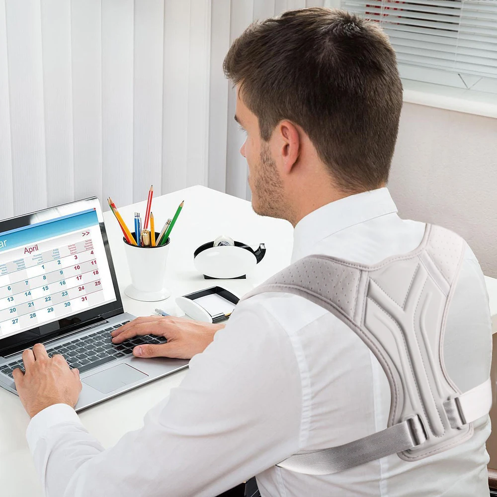 Ergonomic Adjustable Posture Corrector for Optimal Spinal Support