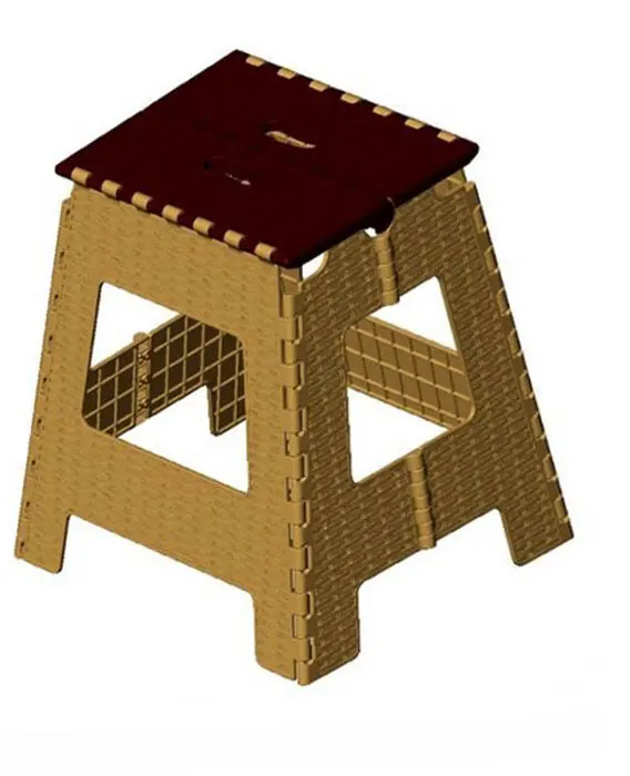 Stool folding plastic MC 002 040 (height 400mm) stool child chair baby stools | Мебель