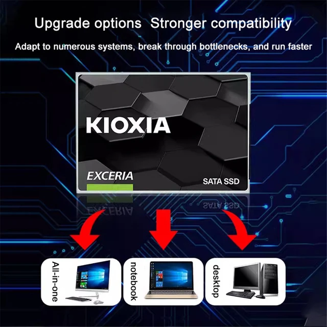 Kioxia TC10 SSD 2.5'' SATA III HDD SSD 240gb 480gb 960gb SSD Kioxia-Disque  dur interne