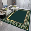 Luxury Gold Frame Carpets for Living Room Nordic Minimalist Geometric Sofa Area Rug Large Soft Non-slip Bedroom Carpet Floor Mat 4