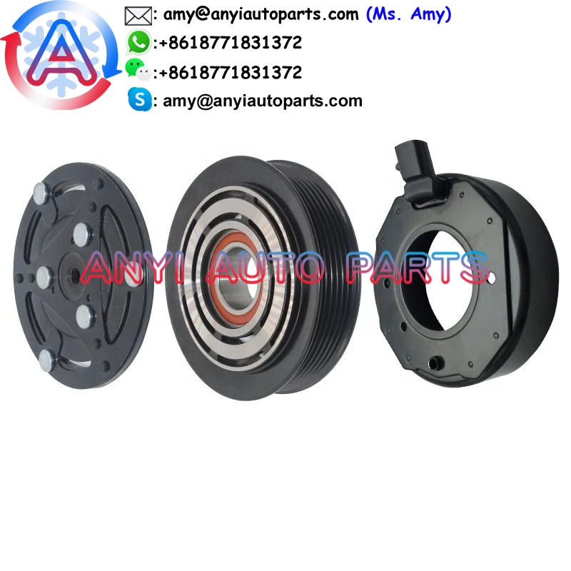 

China Factory ANYI AUTO PARTS CA1327 CLUTCH ASSEMBLY 10S11C 6PK 120MM for Toyota Vios 2008CA1327