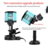 1080P 4K 2K Industrial Microscope HDMI Type-C Video Mircoscope VGA 150X Zoom Lens For Repair PCB Solder Stocks in Brazil 5