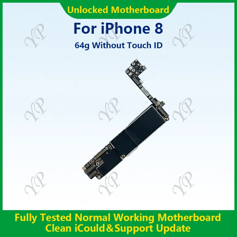 Carte mère iPhone 8 64GO débloqué sans bouton 50