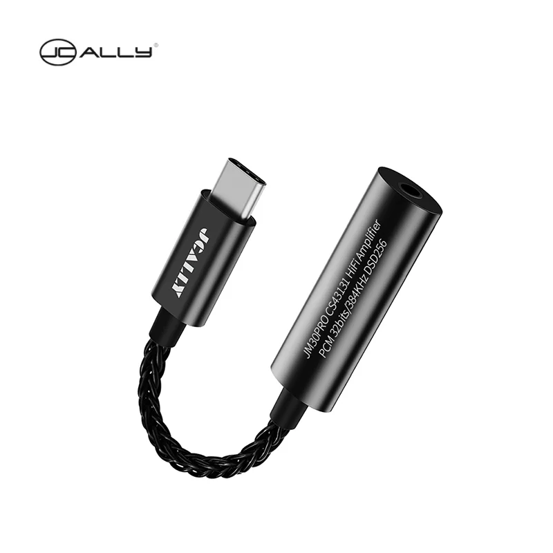 Chip Dac Áudio Digital Amp Portátil tipo c para 35 mm Pcm 32 Bit 384khz Dsd256 Suporte Mic Phone Call Jcally-jm30pro - Image 6