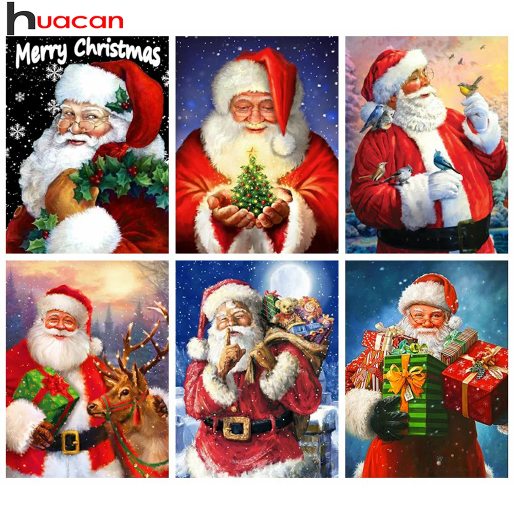 Huacan Full Diamond Painting Christmas