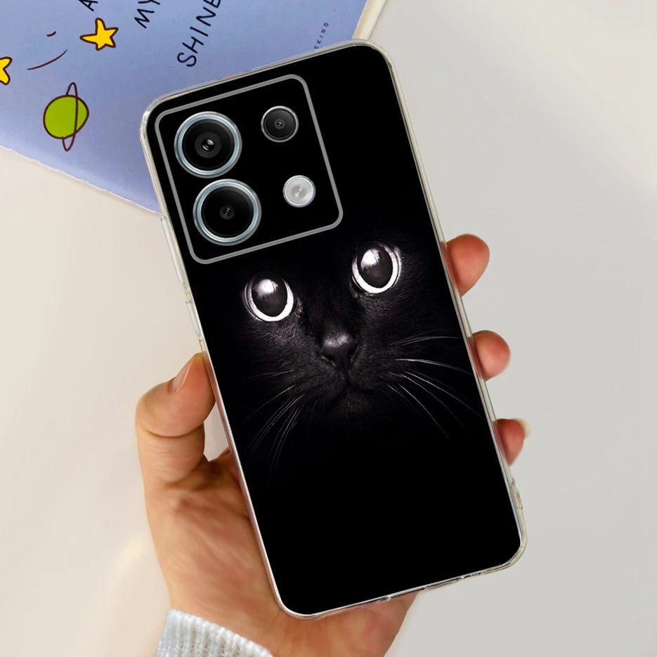 Cute Cat Butterfly Painted Soft Silicone Phone Case