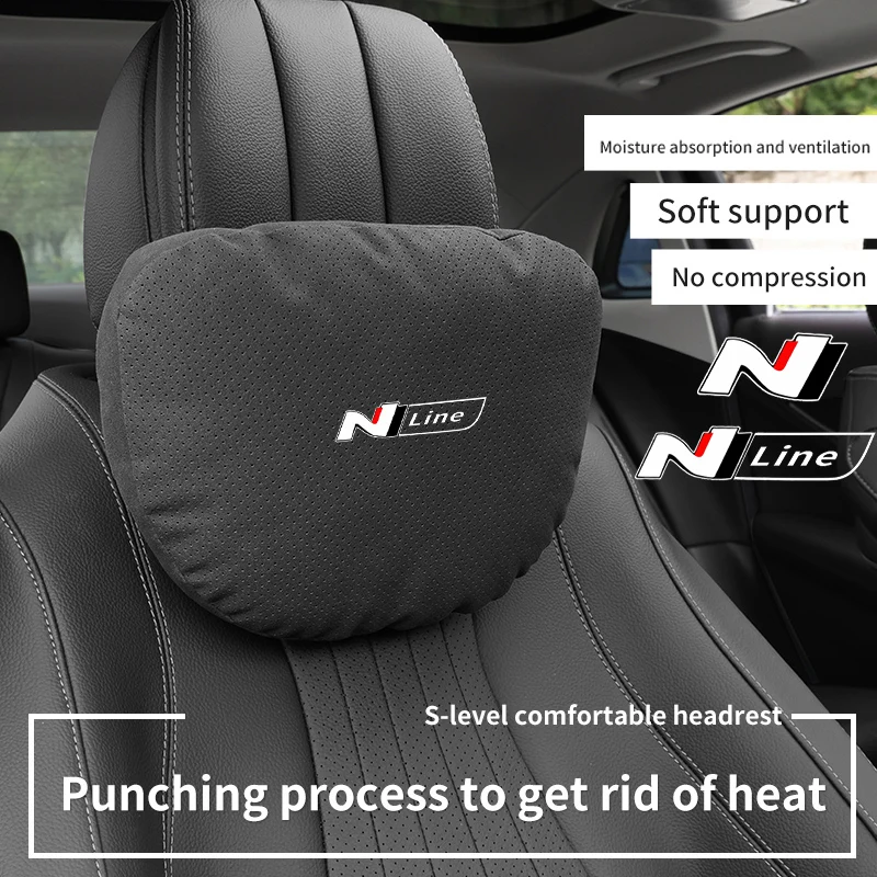 CarHeadrestNeckSupportSeatSoftNeckPillowBreathableForHyundai