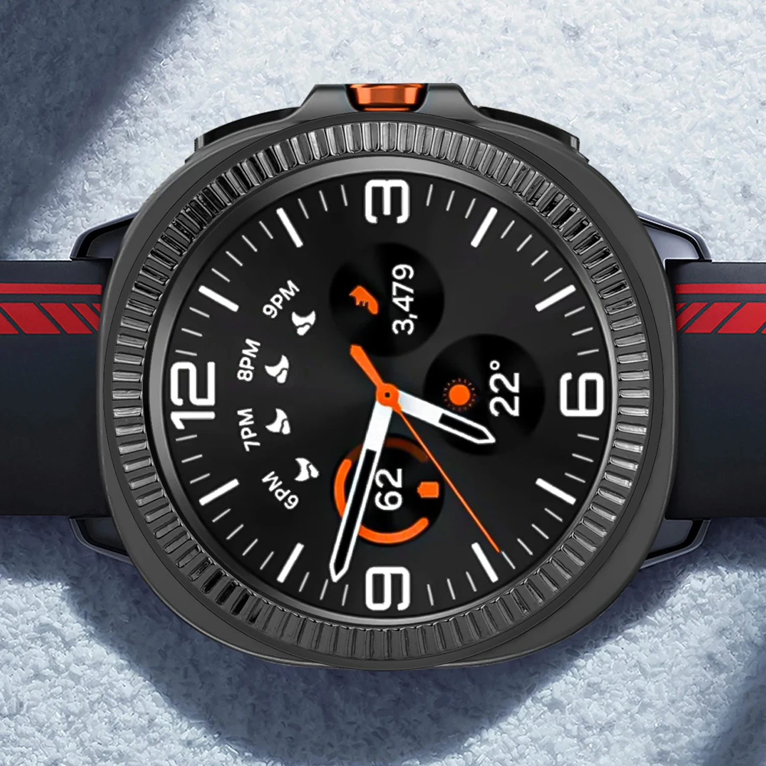삼성 갤럭시 워치 8 클래식 46mm 메탈 베젤 스테인리스 스틸 베젤 HD 강화유리 스크린 보호필름 (워치 8 클래)