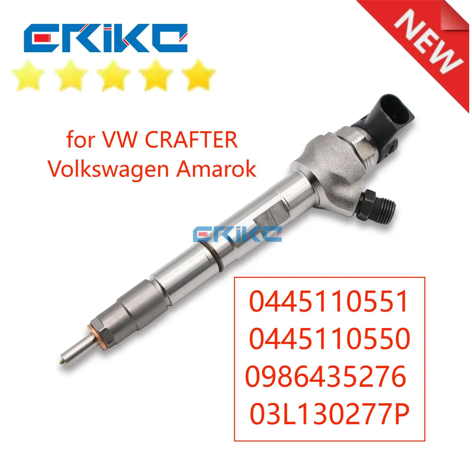 

0445110551 Original Injector 0445110550 Diesel Fuel Sprayer 0986435276 For Bosch Volkswagen Amarok CRAFTER 03L130277P