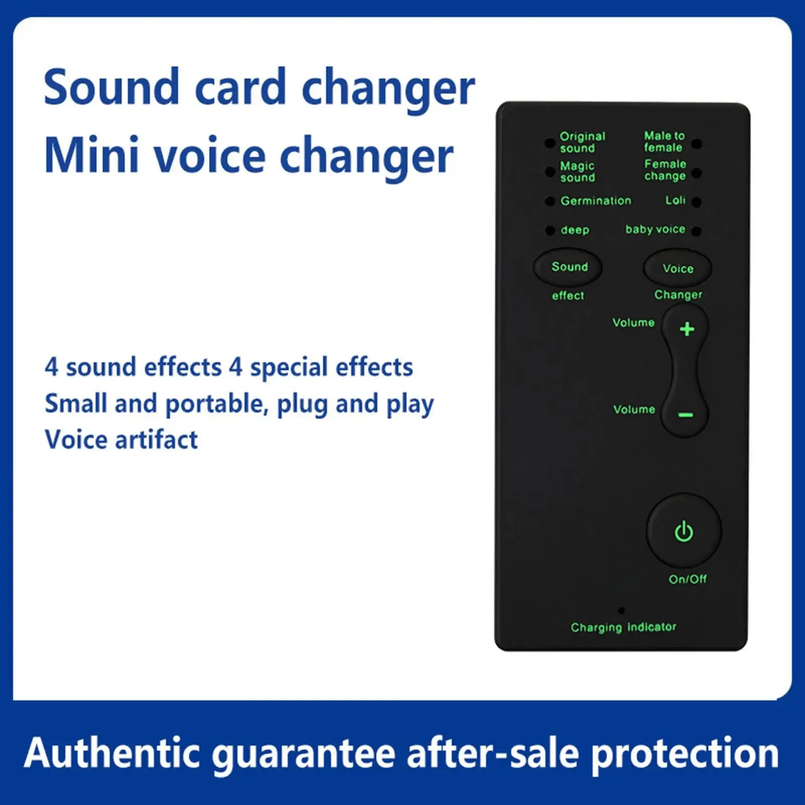Handheld Voice Changer for PC Tablet Anchor