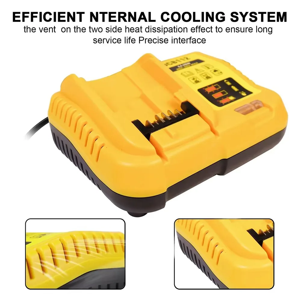 DCB112 Lithium Battery Charger 18V 20V Converter Base Power Tool Adapter Plastic Battery Adapter