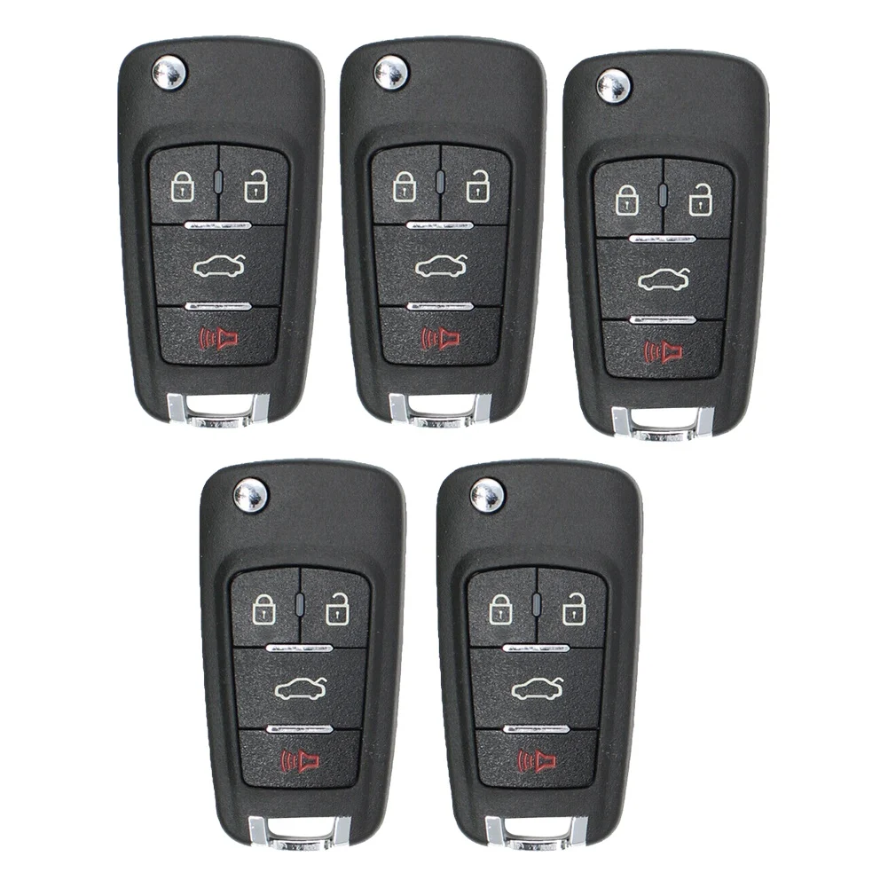 

5Pcs/Lot KEYDIY B18 Universal 4 Button B-Series KD Remote Car Key for KD900 KD900+ URG200 KD-X2 Mini Chevrolet