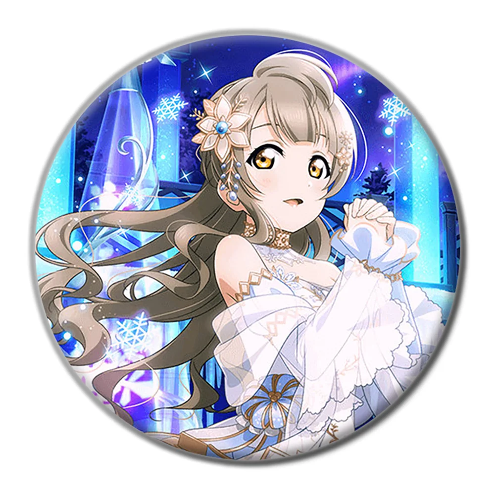 58mm Anime Lovelive Kōsaka Honoka Minami Kotori Sonoda Umi Ayase