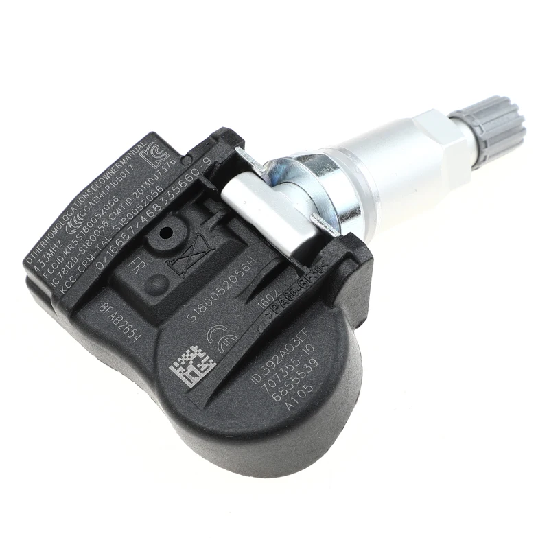 For BMW X1 X2 X5 X6 Tire Pressure Monitor Sensor 4PCS Sensor 36106855539 707355-10 70735510 36106856209 36106881890 433MHZ