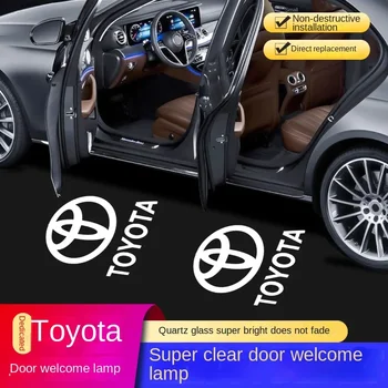 Car door LED high-definition projection light sign light For Toyota C-hr Prado Rav4 Yaris Hilux Prius Avensis Corolla Camry 1